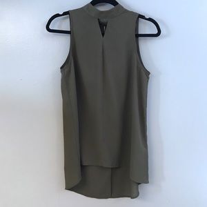 Pink Stitch Flowy Tank - Size 4